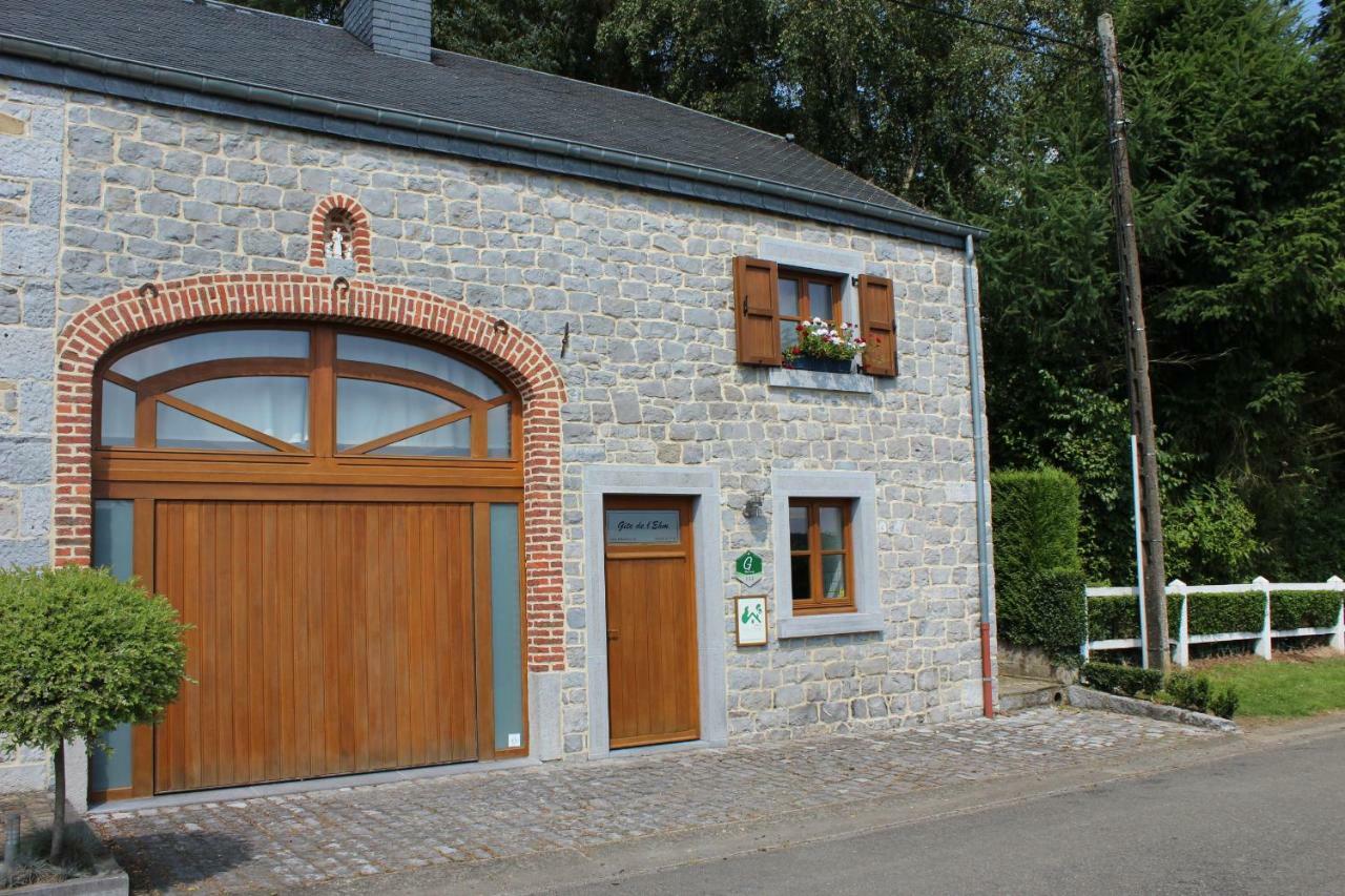 Villa Gïte de l'EHM à Custinne Extérieur photo